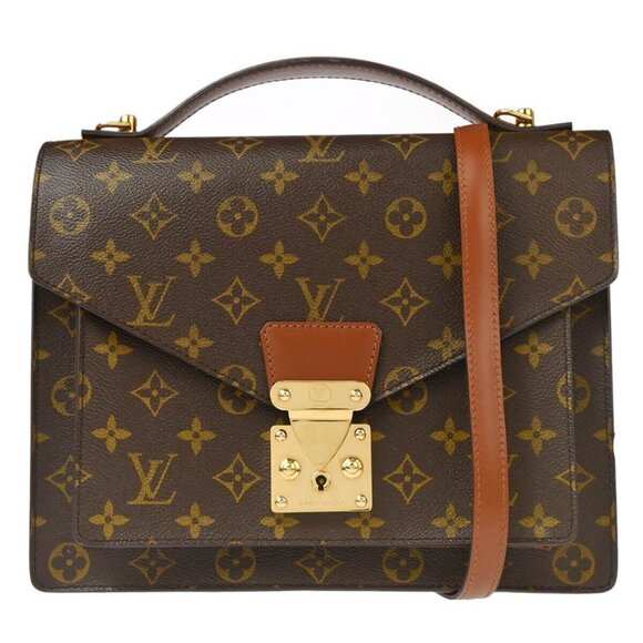 Louis Vuitton Monogram Monceau 28 Business Handbag - Picture 1 of 16